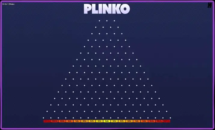 Requisitos del sistema para la aplicación Plinko.